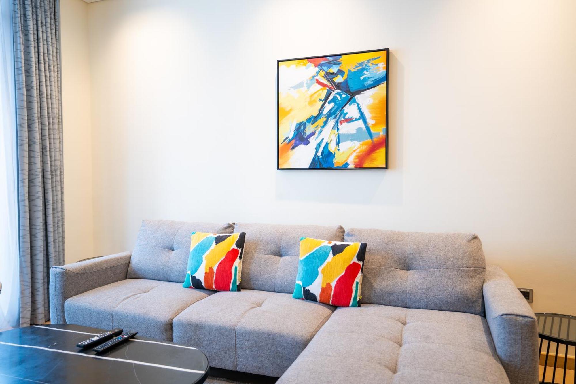 Rh- Modern Comfort, Bright 1Br Near Dubai Mall, City Views 외부 사진